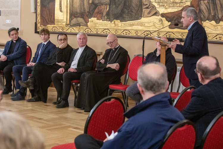 Spotkanie abp. A. Galbasa z dziennikarzami