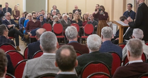 Spotkanie abp. A. Galbasa z dziennikarzami