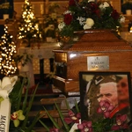 Pogrzeb kpt. Wacława Szaconia "Czarnego"