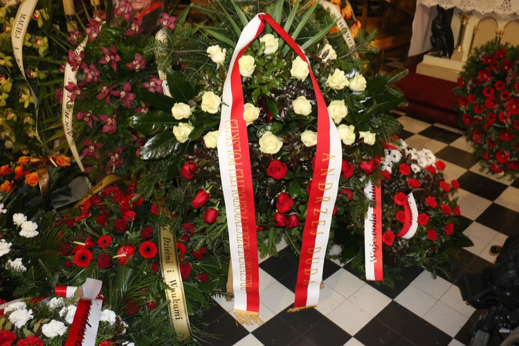 Pogrzeb kpt. Wacława Szaconia "Czarnego"