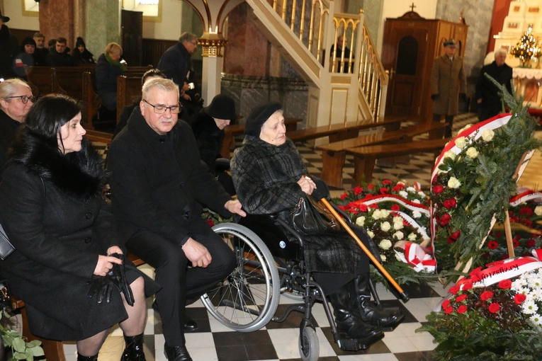 Pogrzeb kpt. Wacława Szaconia "Czarnego"