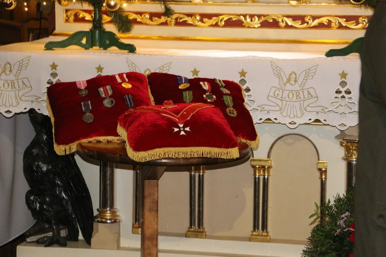 Pogrzeb kpt. Wacława Szaconia "Czarnego"