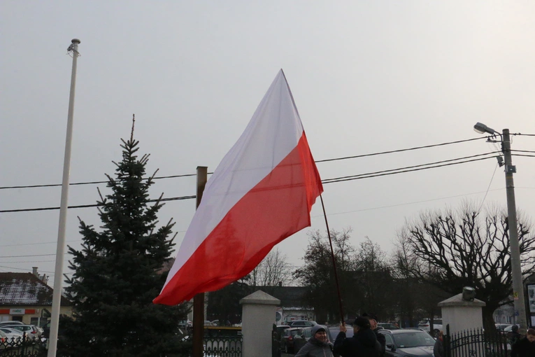 Pogrzeb kpt. Wacława Szaconia "Czarnego"
