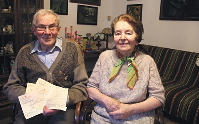 Teresa i Antoni Domańscy są małżeństwem od ponad 60 lat.