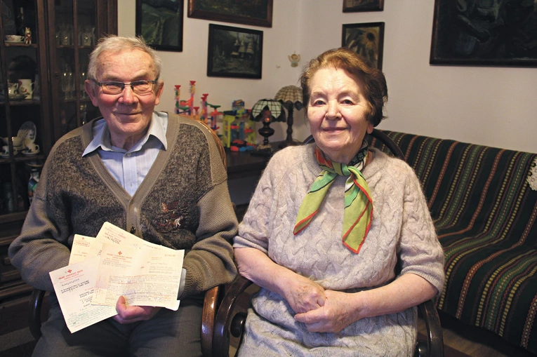 Teresa i Antoni Domańscy są małżeństwem od ponad 60 lat.