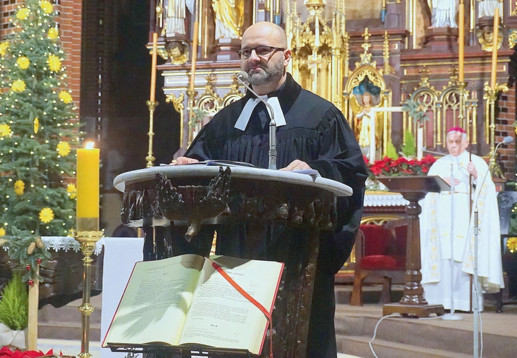 	Nieszpory ekumeniczne w gliwickiej katedrze 19 stycznia. 