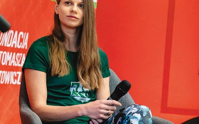 	Podczas spotkania z uczniami w Szkole Podstawowej nr 20 w Lublinie.