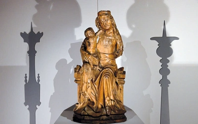 Madonna z Dzieciątkiem z około 1370 roku.