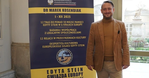 "Edyta Stein - Gwiazda Europy". Dr Marek Kosendiak rusza w wielką podróż