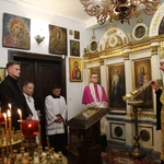 Płock. Wieczernia w cerkwi