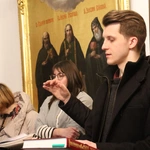 Płock. Wieczernia w cerkwi