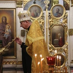 Płock. Wieczernia w cerkwi