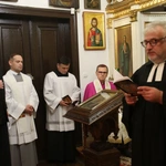 Płock. Wieczernia w cerkwi