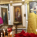 Płock. Wieczernia w cerkwi