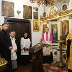 Płock. Wieczernia w cerkwi