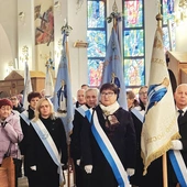 W spotkaniu wzięło udział kilkanaście pocztów z diecezji tarnowskiej.