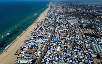 Namioty na plaży, Strefa Gazy