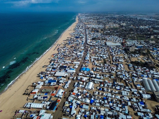 Namioty na plaży, Strefa Gazy