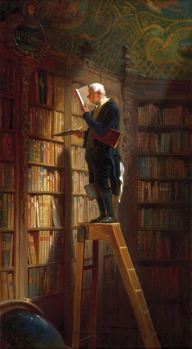 „Mól książkowy”, ok. 1851 Grohmann Museum, Milwaukee USA