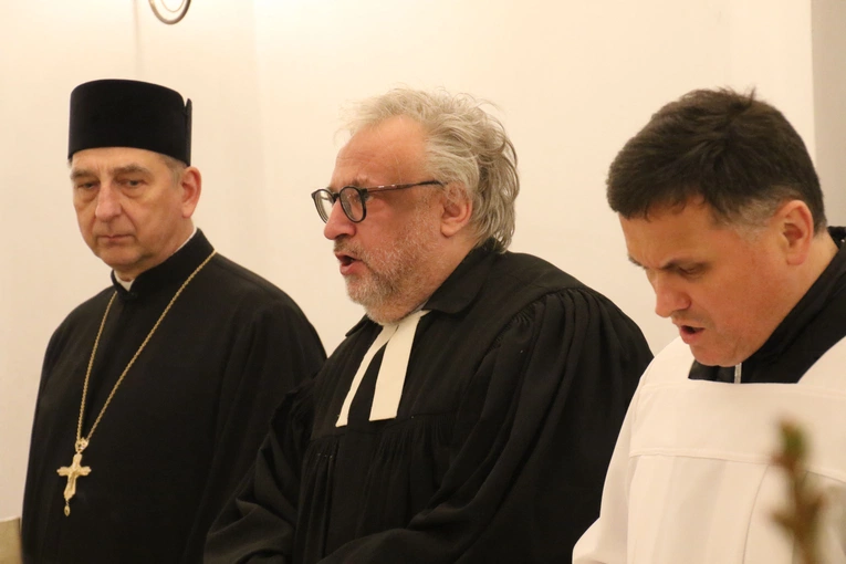 Płock. Nabożeństwo ekumeniczne w zborze