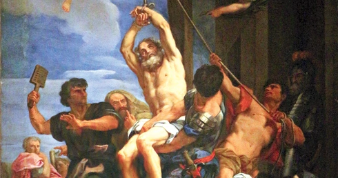 „Męczeństwo św. Błażeja” na płótnie z XVII wieku