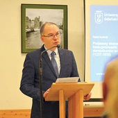 Prelekcja była podróżą przez historię zakonnej gospodarki.