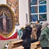 Wierni przez tydzień czuwali przed peregrynującym obrazem Matki Bożej.