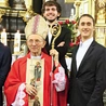	Jubilat podczas uroczystości bierzmowania w Tuchowie.