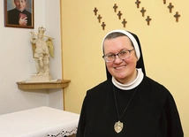 	S. Karina w kaplicy domu zakonnego.