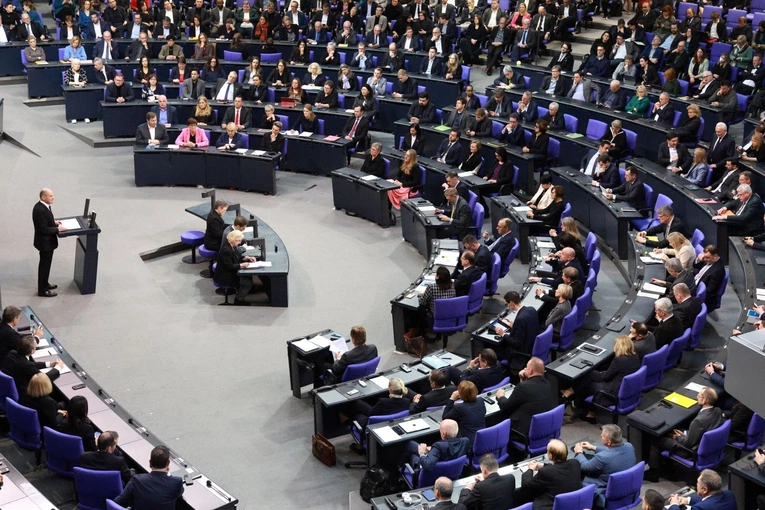 W niemieckim parlamencie