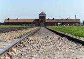 Rampa wyładowcza w byłym obozie KL Auschwitz-II Birkenau