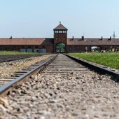Rampa wyładowcza w byłym obozie KL Auschwitz-II Birkenau