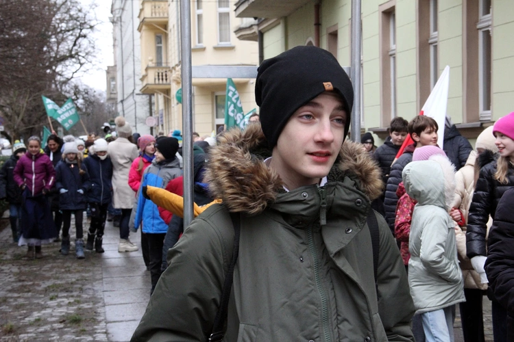 Pierwszy Marsz Radości w Zespole Szkół Salezjańskich