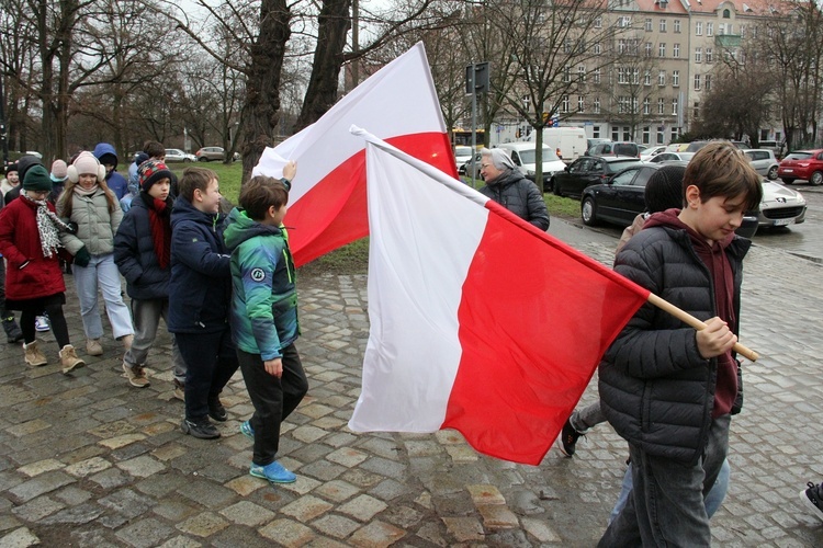 Pierwszy Marsz Radości w Zespole Szkół Salezjańskich