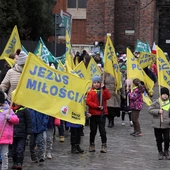 Pierwszy Marsz Radości w Zespole Szkół Salezjańskich