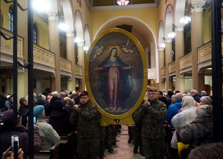 Pożegnanie obrazu Matki Bożej Łaskawej