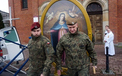 Pożegnanie obrazu Matki Bożej Łaskawej