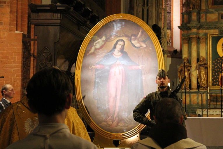 Peregrynacja obrazu Matki Bożej Łaskawej w bazylice św. Elżbiety we Wrocławiu