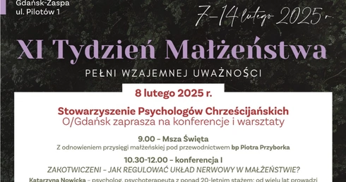 XI Tydzień Małżeństwa na gdańskiej Zaspie