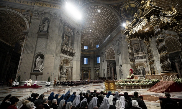 Podczas nieszporów z papieżem Franciszkiem