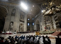 Podczas nieszporów z papieżem Franciszkiem