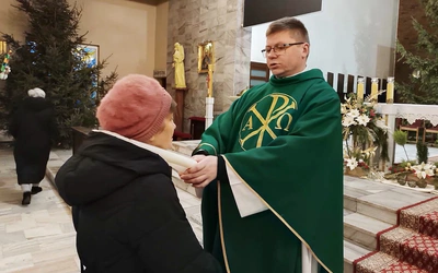 Błogosławieństwo "błażejkami"