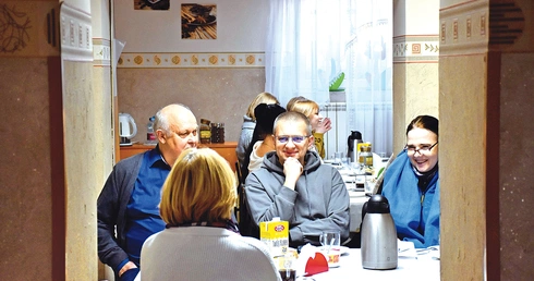 	Nie zabrakło również czasu na rozmowy przy kawie i herbacie.