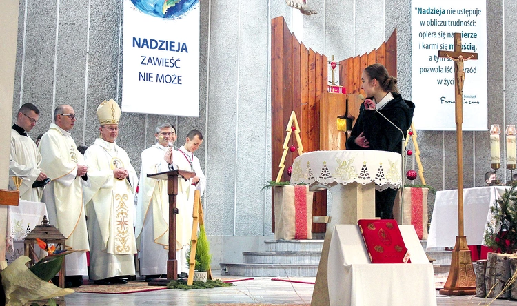 	Podziękowanie na zakończenie Mszy św. 