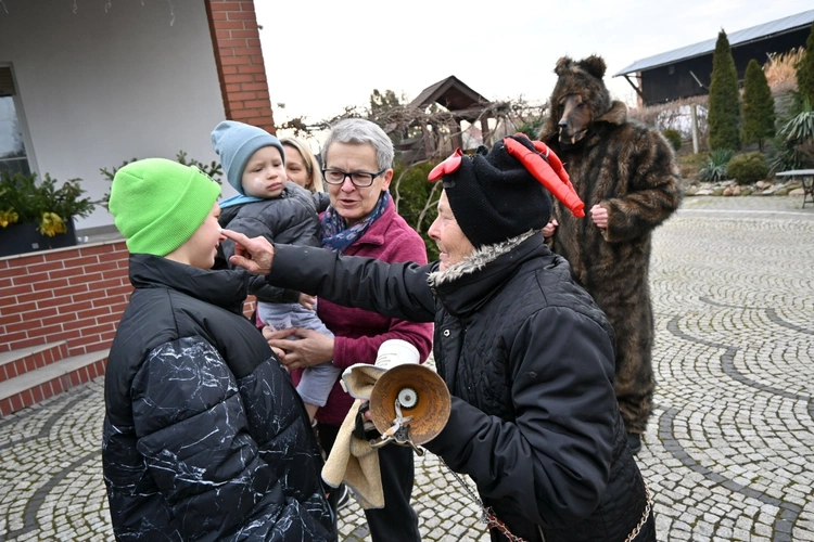 Przez Ostrożnicę z niedźwiedziem