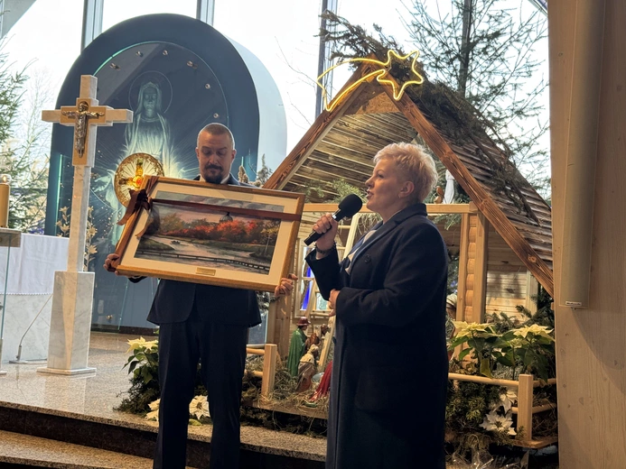 Poświęcenie nowego budynku NSP "Źródła"