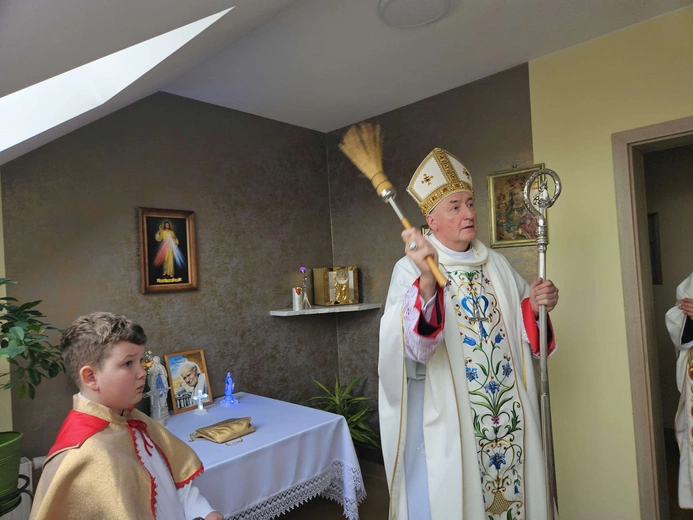 Poświęcenie kaplicy