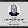 Zmarł ks. prał. Ludwik Grochowina