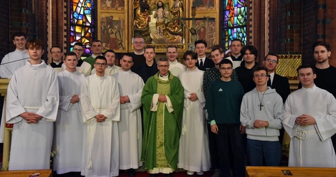 Zobaczyli, jak żyją klerycy. "Nikt nie namawia do wstąpienia do seminarium"