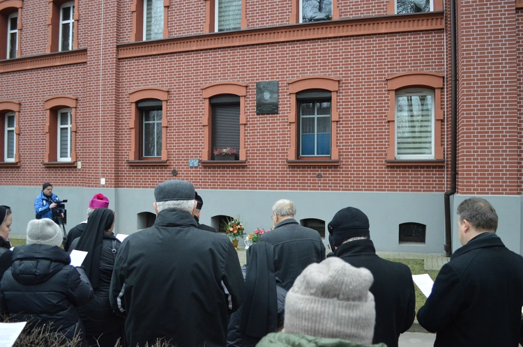 Poświęcenie tablicy pamiątkowej w Świętochłowicach